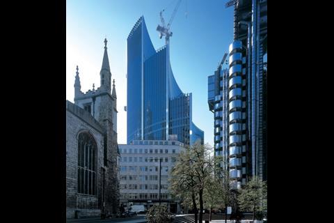 The Willis building is one of the first of a new generation of high-rise office buildings in the City of London.